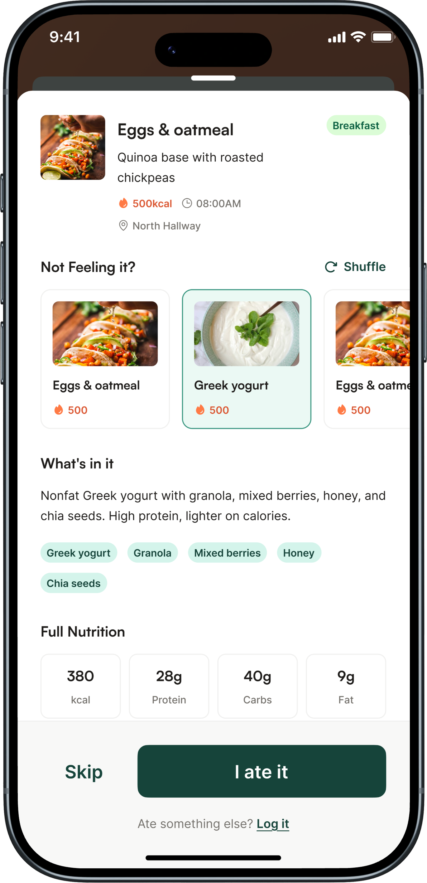 CampusBite app preview